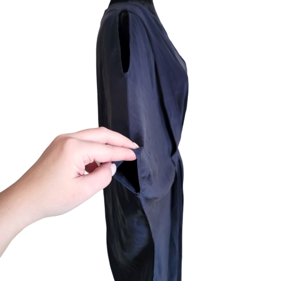 BCBGMAXAZRIA Runway Cocktail Dress Asymmetrical NWT - Picture 7 of 11